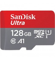 Tarjeta de Memoria SanDisk Ultra 128GB microSD XC UHS-I/ Clase 10/ 120MBs