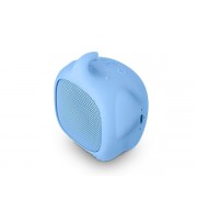 Altavoz con Bluetooth SPC Sounds Pups Elephant/ 3W/ 1.0/ Azul