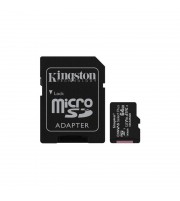 TARJETA MICROSD XC 64GB + ADAPTADOR KINGSTON CANVAS