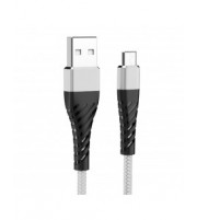 Cable micro USB 1m / 3A (Carga Rápida) Silver
