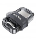 PENDRIVE SANDISK DUAL M3.0 ULTRA - 32GB - CONECTORES USB-A Y MICROUSB - 150MB/S LECTURA - USB 3.0