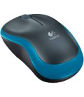 RATON LOGITECH M185 NEGRO/AZUL WIRELESS