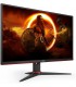 AOC Gaming Q27G2E/BK - QHD  27", 155 Hz, 1 ms  (2560x1440, HDMI, DisplayPort) negro/rojo