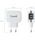 CARGADOR DE PARED 2xUSB TOOQ TQWC-1S02 BLANCO 17W