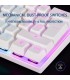 Teclado Gaming Mecánico Mars Gaming MK60WRES/ Switch Rojo/ Blanco