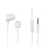 HAMA AURICULARES BASIC 4 PHONE CON MICRO BLANCO 184042