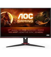 AOC Gaming 27G2ZNE 27" FHD, 240 Hz, 0,5 ms  (1920x1080, HDMI 1.4, DisplayPort 1.2) Black/Red 