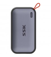 SSK 500GB NVME 1050 MB/s USBC 3.2 Gen2 SSD Externa para PS5, Xbox, portátil, Macbook/Pro/Air y más