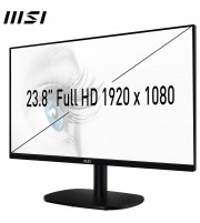 MSI Pro MP245V,  23,8' FHD, 1920 x 1080, 100 Hz, VA, Plano, Anti-Glare, 16:9, 300 nits, Negro